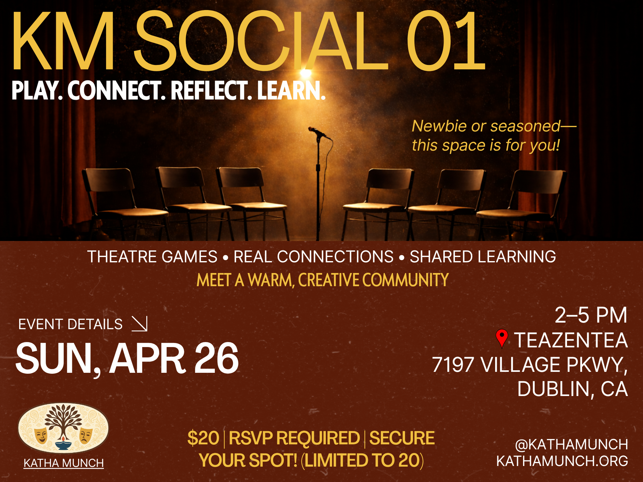 KM Socials landscape